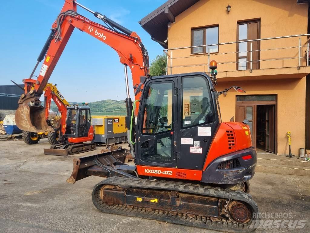 Kubota KX 80-4 Midi-gravemaskiner 7t - 12t