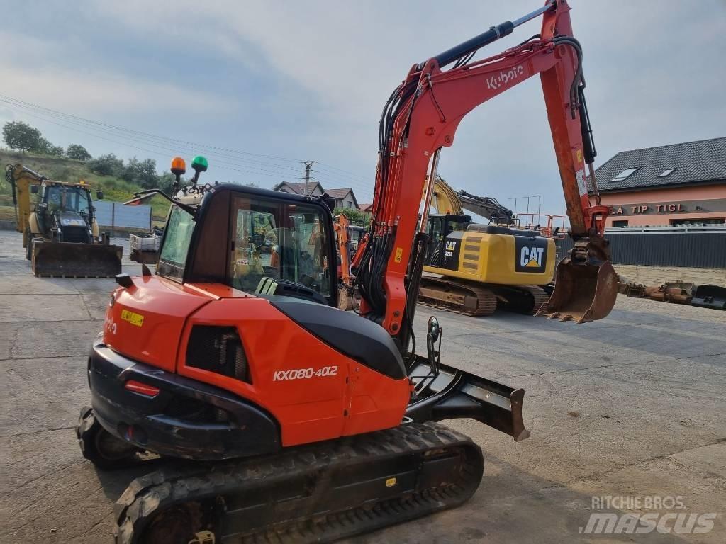 Kubota KX 80-4 Midi-gravemaskiner 7t - 12t