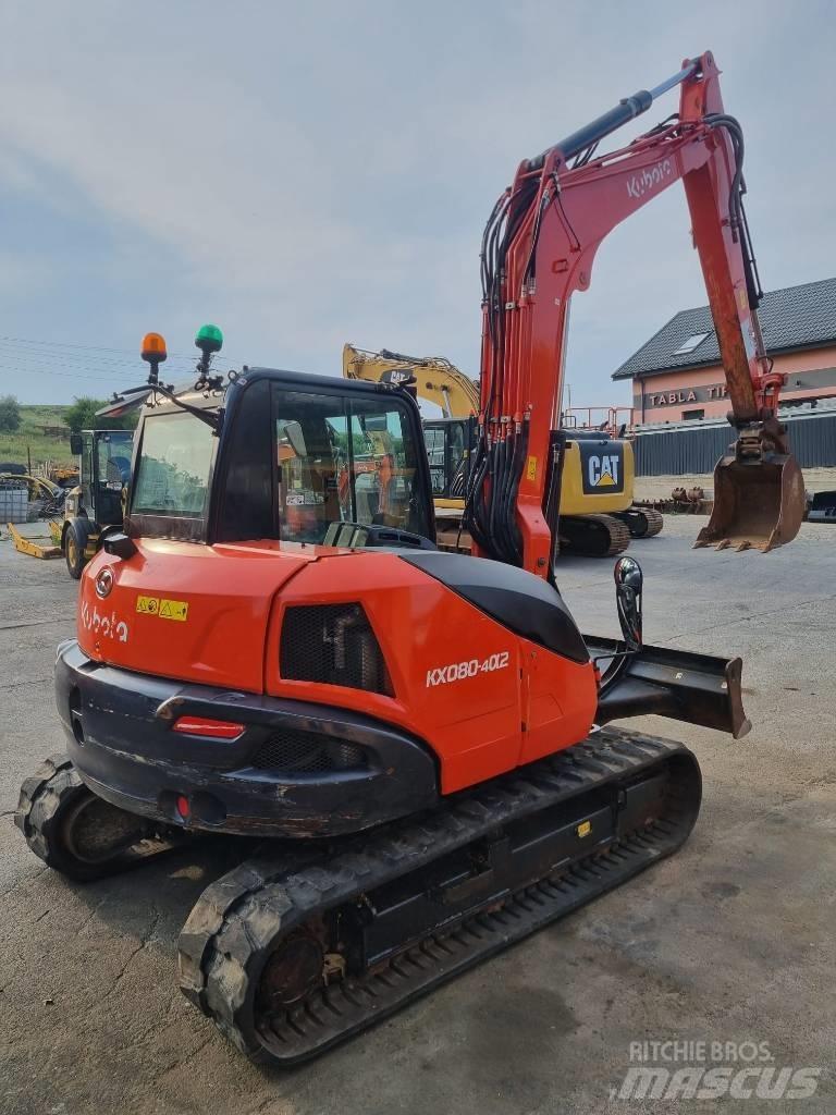 Kubota KX 80-4 Midi-gravemaskiner 7t - 12t