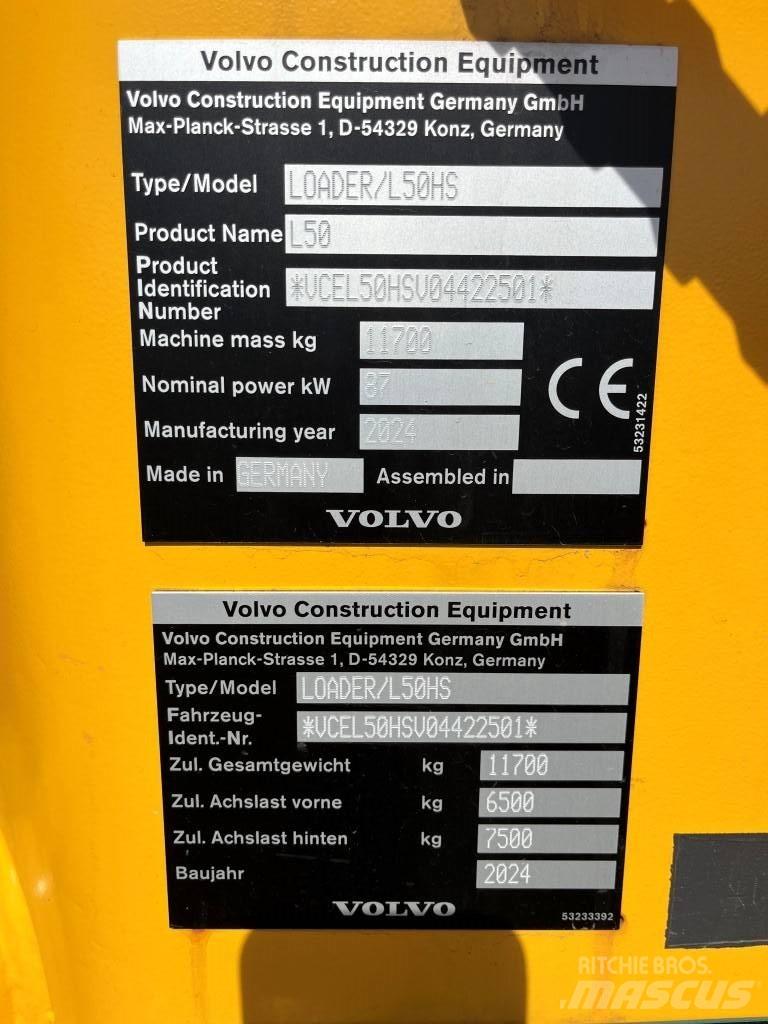 Volvo L50H Læssemaskiner på hjul