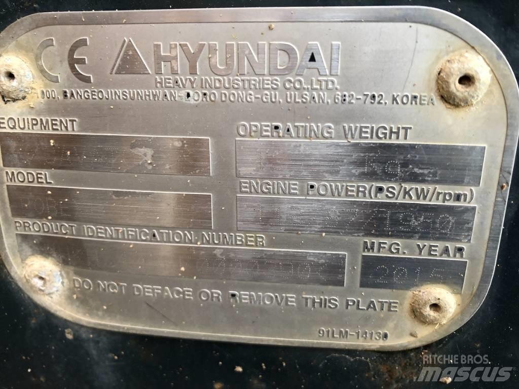 Hyundai 140 LC9 Gravemaskiner på larvebånd