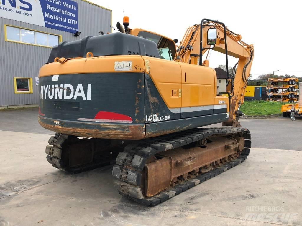 Hyundai 140 LC9 Gravemaskiner på larvebånd