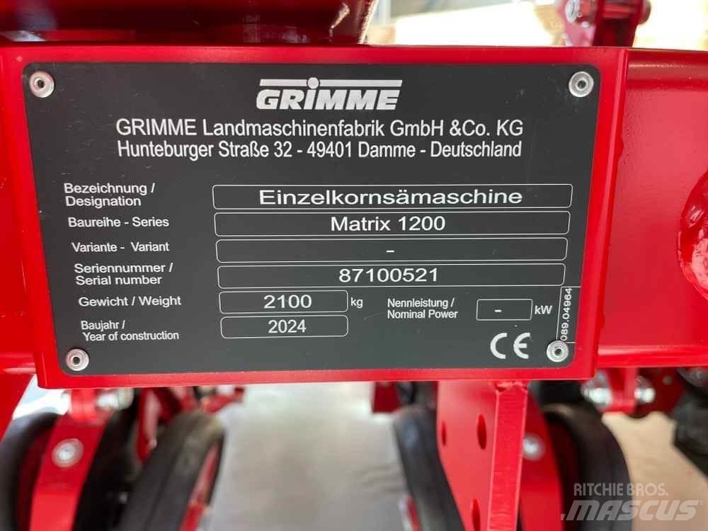 Grimme MATRIX 1200 Landbrug - Andet 