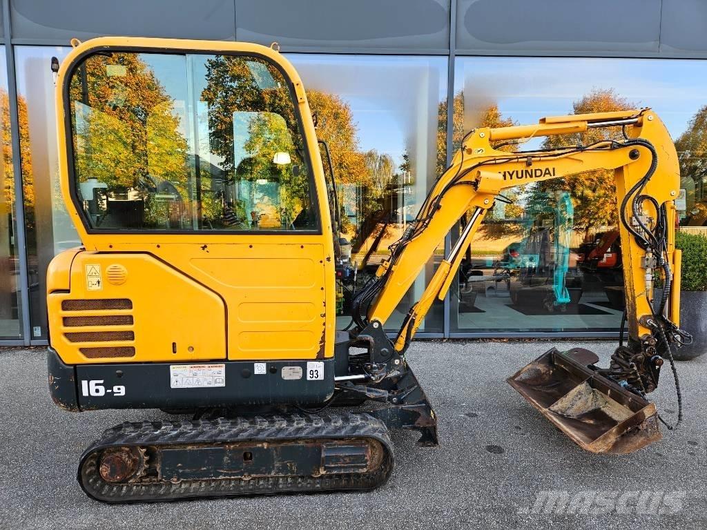 Hyundai Robex 16-9 Minigravemaskiner