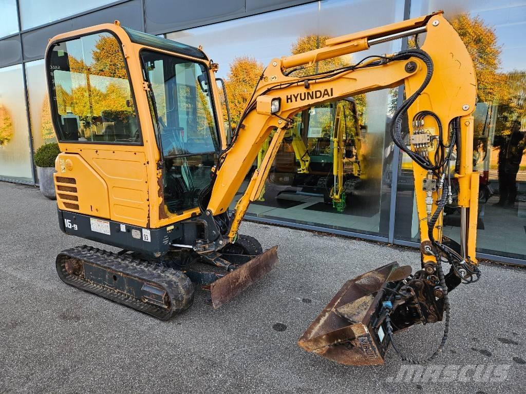 Hyundai Robex 16-9 Minigravemaskiner