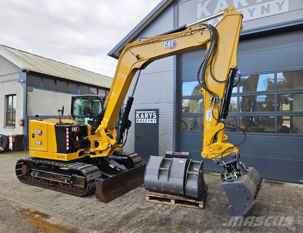 CAT 308 CR Midi-gravemaskiner 7t - 12t