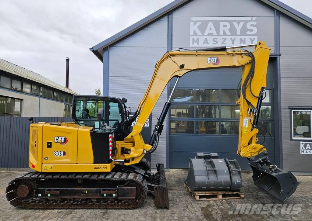 CAT 308 CR Midi-gravemaskiner 7t - 12t