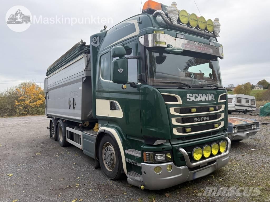 Scania R 580 Lastbiler med tip