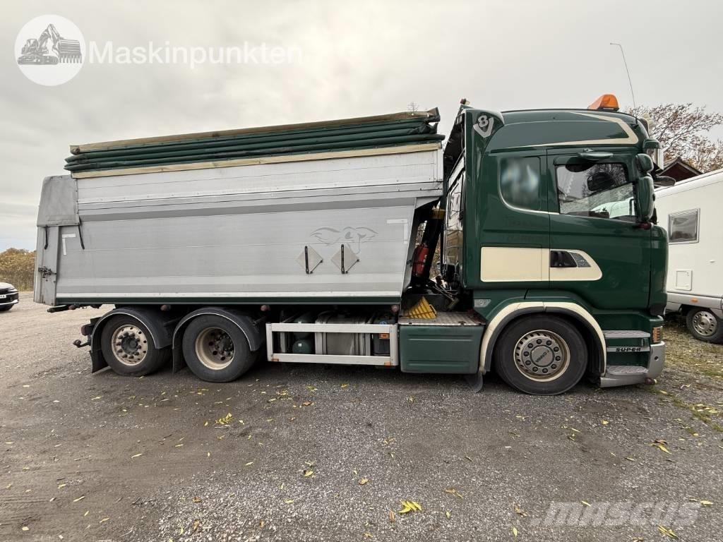 Scania R 580 Lastbiler med tip