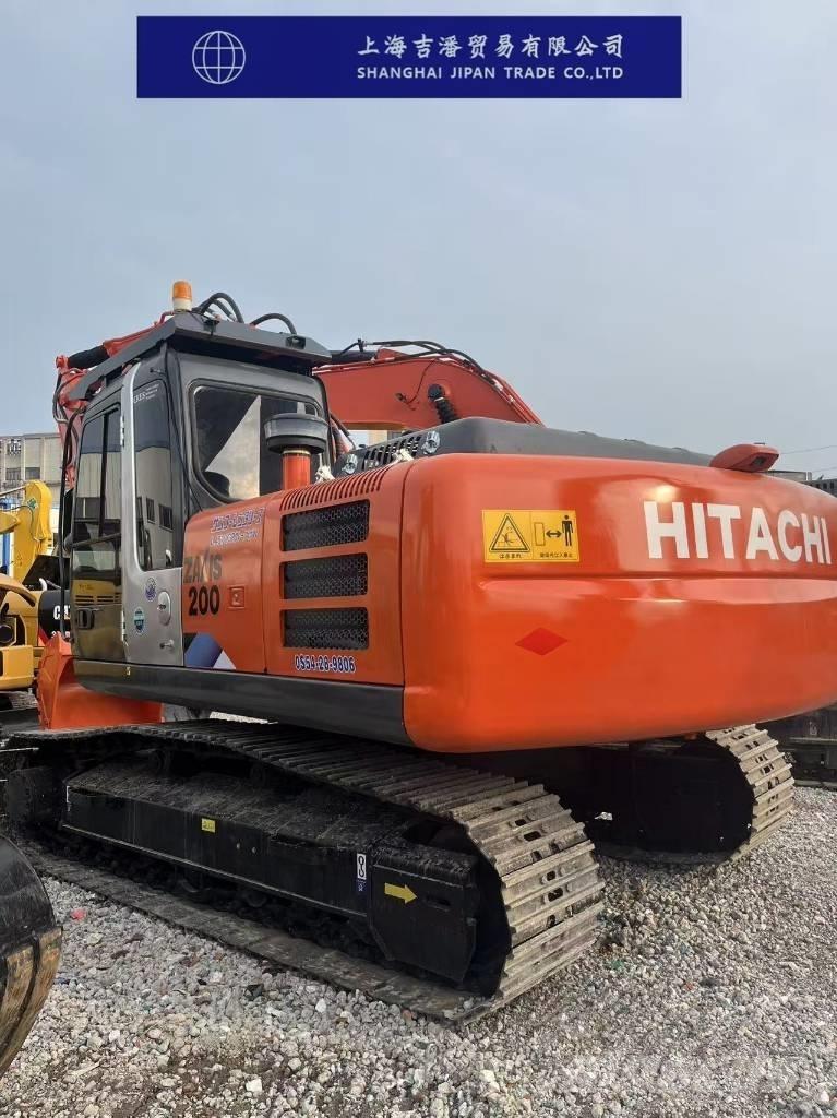 Hitachi ZX 200 Gravemaskiner på larvebånd