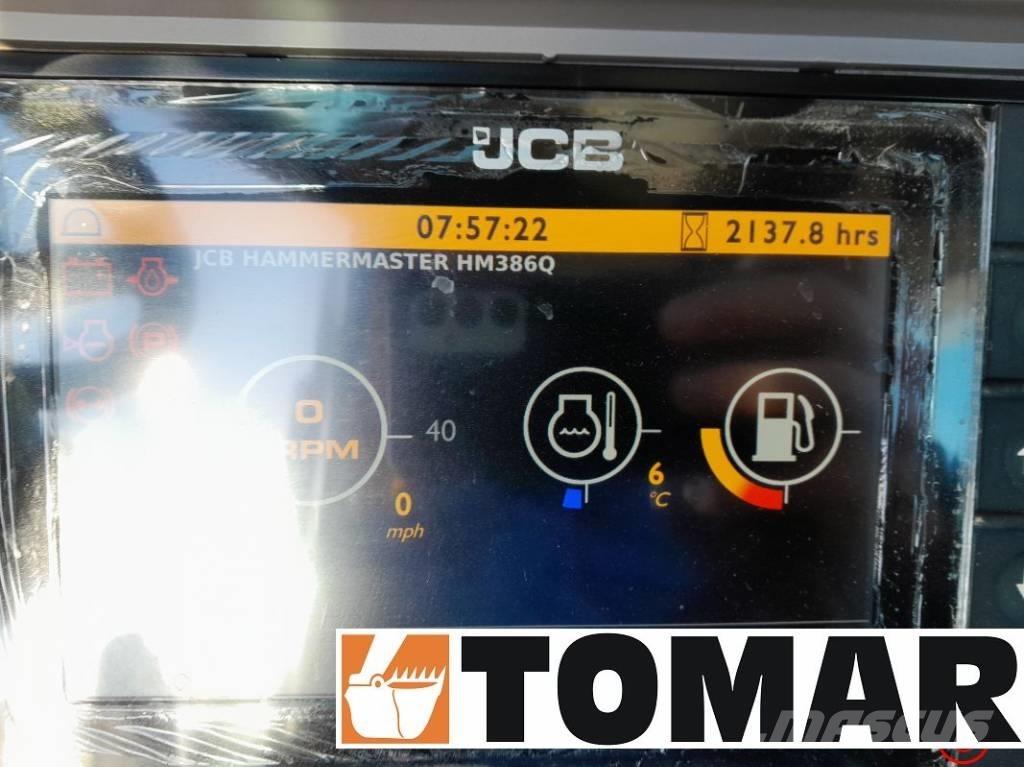 JCB 110 W Hydradig Gravemaskiner på hjul