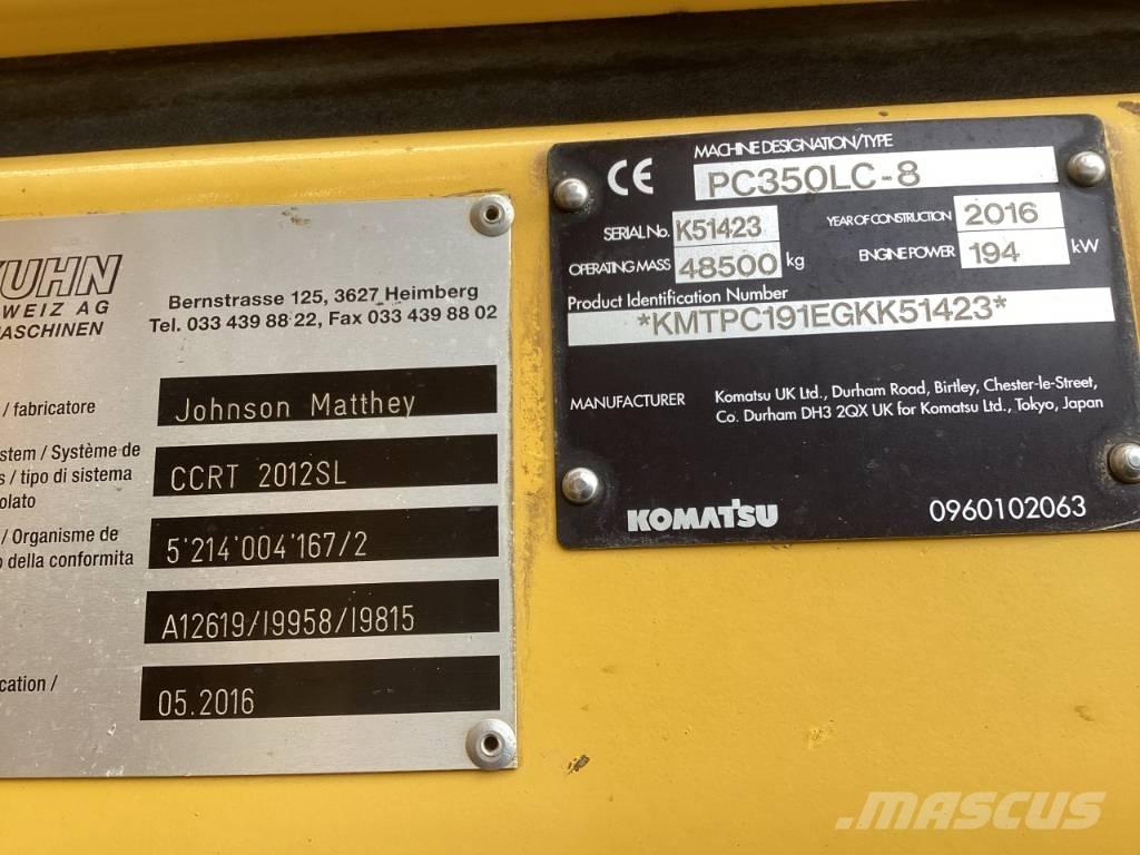 Komatsu PC 350 LC-8 Nedbrydningsmaskiner
