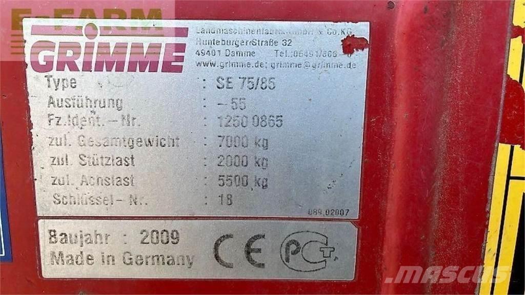 Grimme se 85-55 Kartoffeloptagere