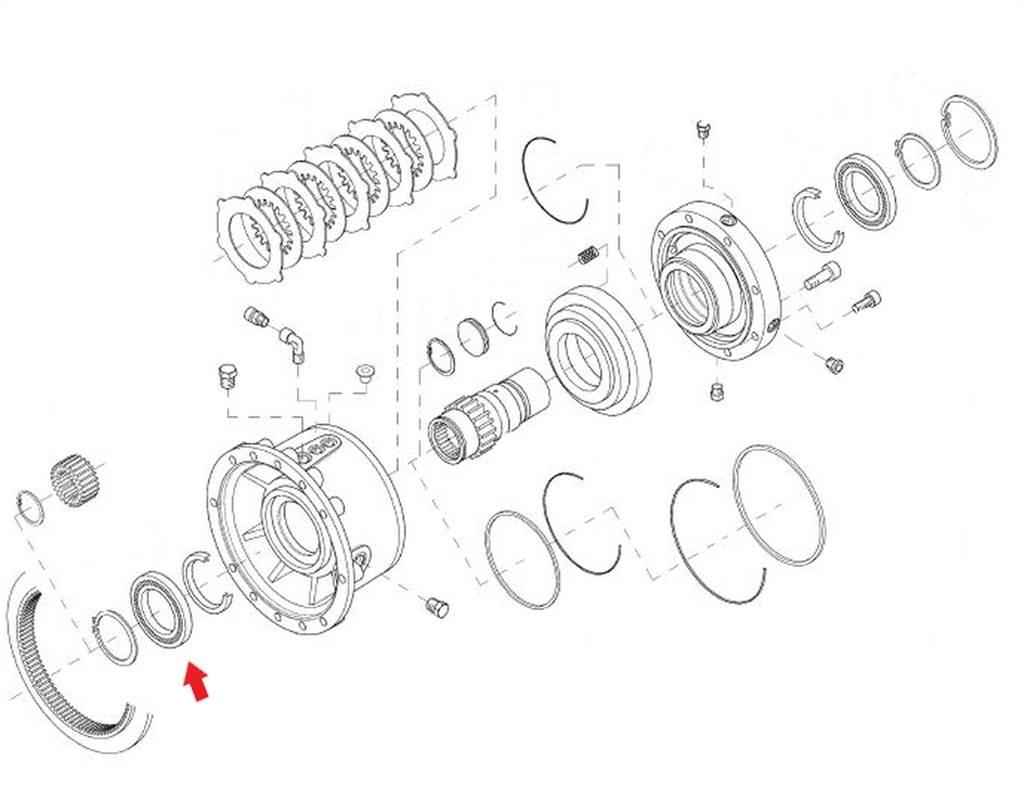 Ponsse 0037701 Gear