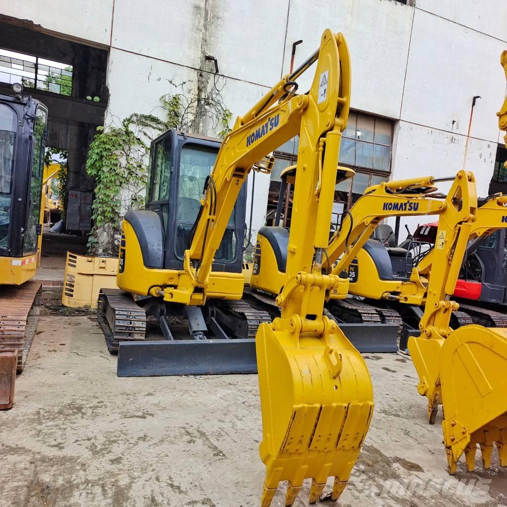 Komatsu PC 35 MR Minigravemaskiner