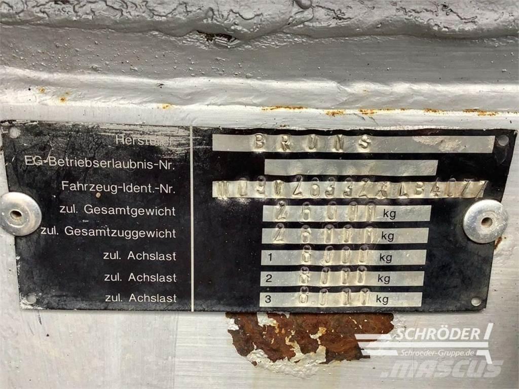 Bruns 26000 L Gyllevogne/Slamsugere