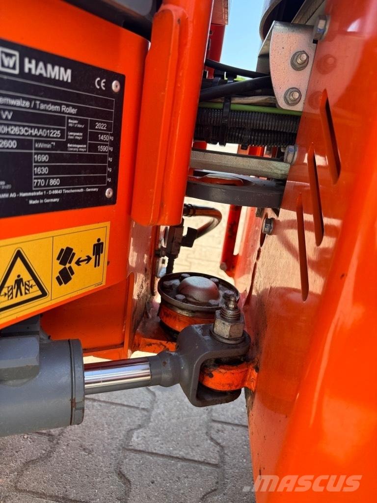 Hamm HD 8 VV Tvilling tromle