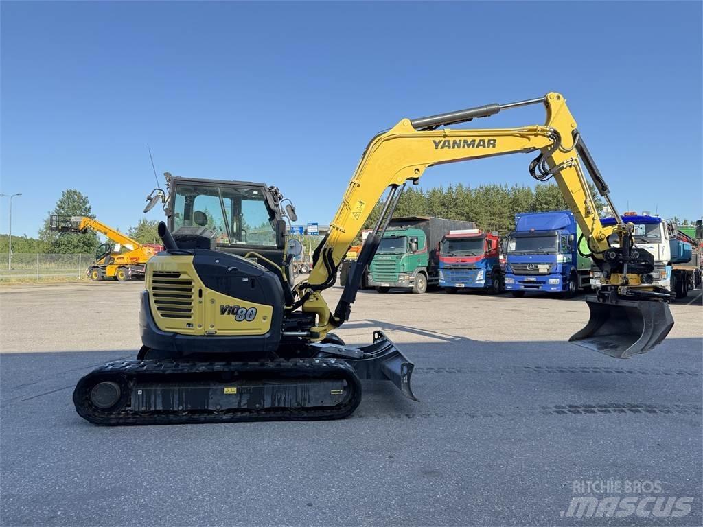 Yanmar Vio 80-1A Midi-gravemaskiner 7t - 12t