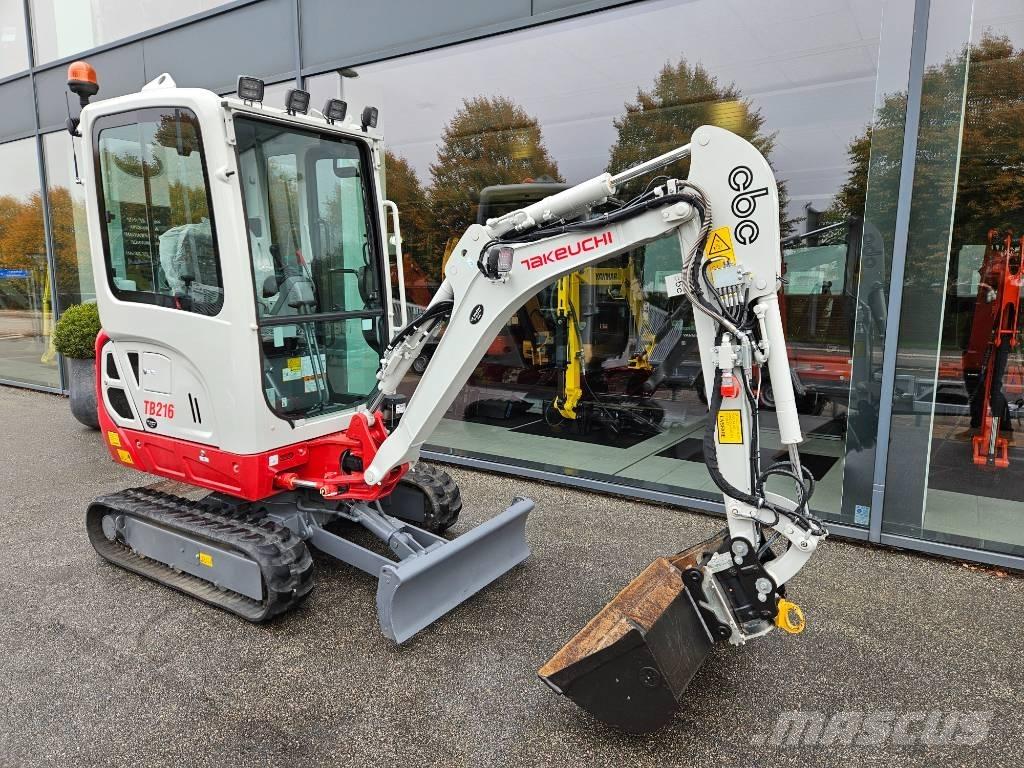 Takeuchi TB 216 Minigravemaskiner