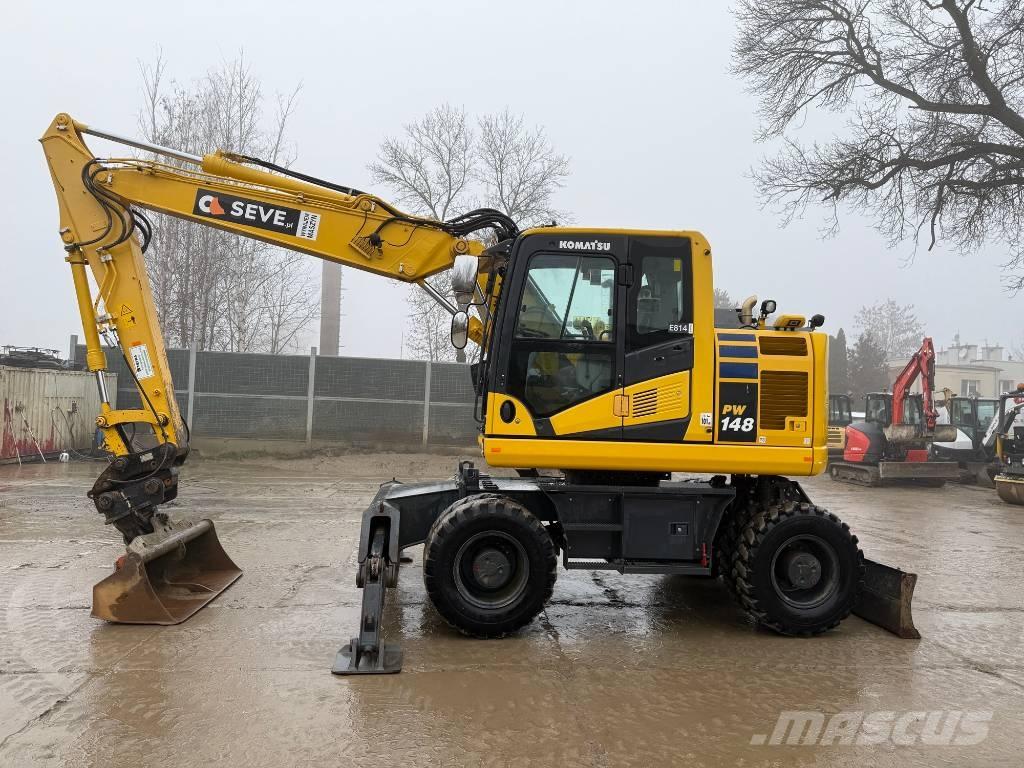 Komatsu PW 148-11 Gravemaskiner på hjul