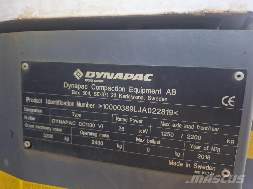 Dynapac CC 1100 VI Tvilling tromle