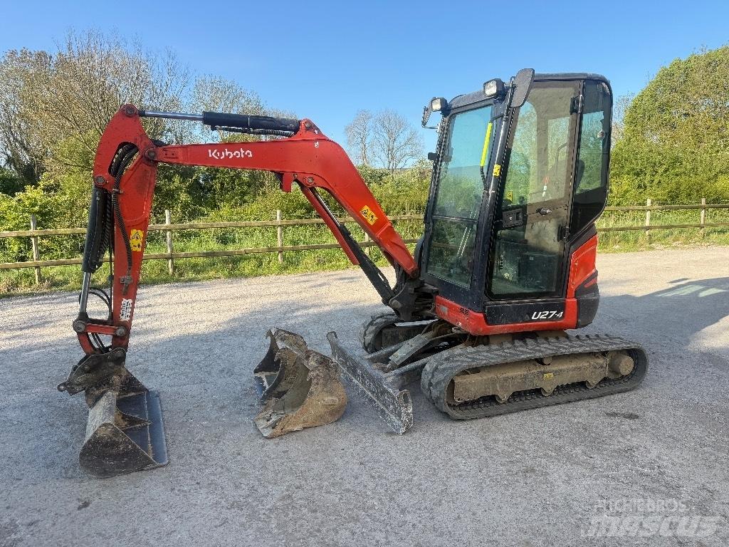 Kubota U 27-4 Minigravemaskiner