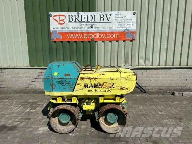 Rammax 1504HFVS Enkelt tromle