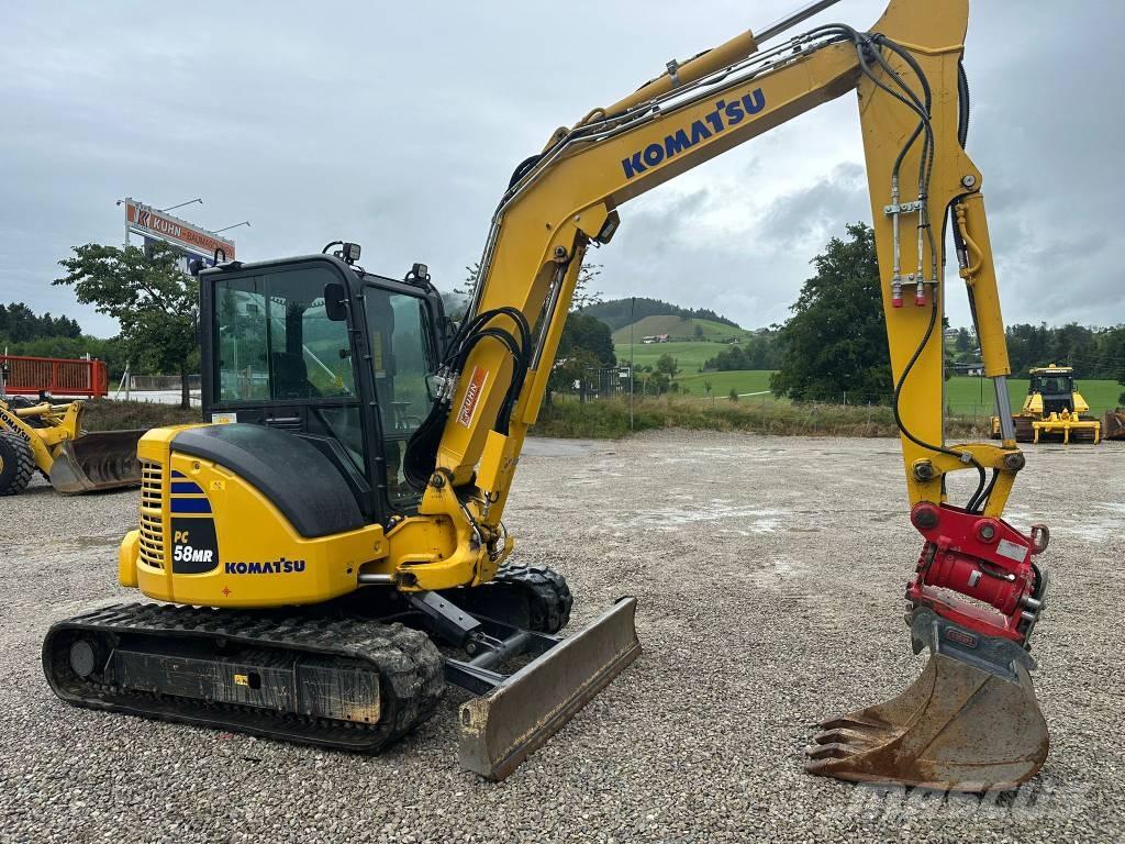 Komatsu PC 58 MR-5 Minigravemaskiner