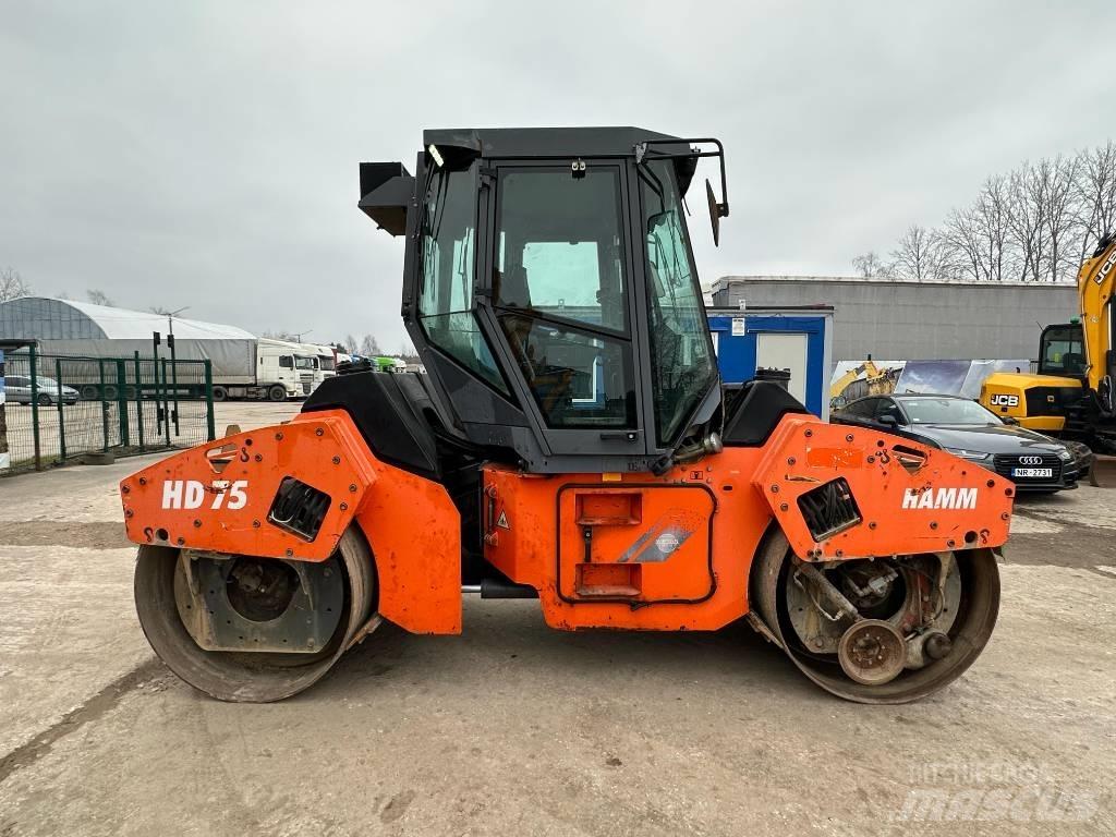 Hamm HD 75.4 Tvilling tromle