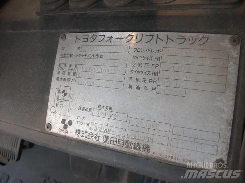Toyota 7 FDJ 35 Diesel gaffeltrucks