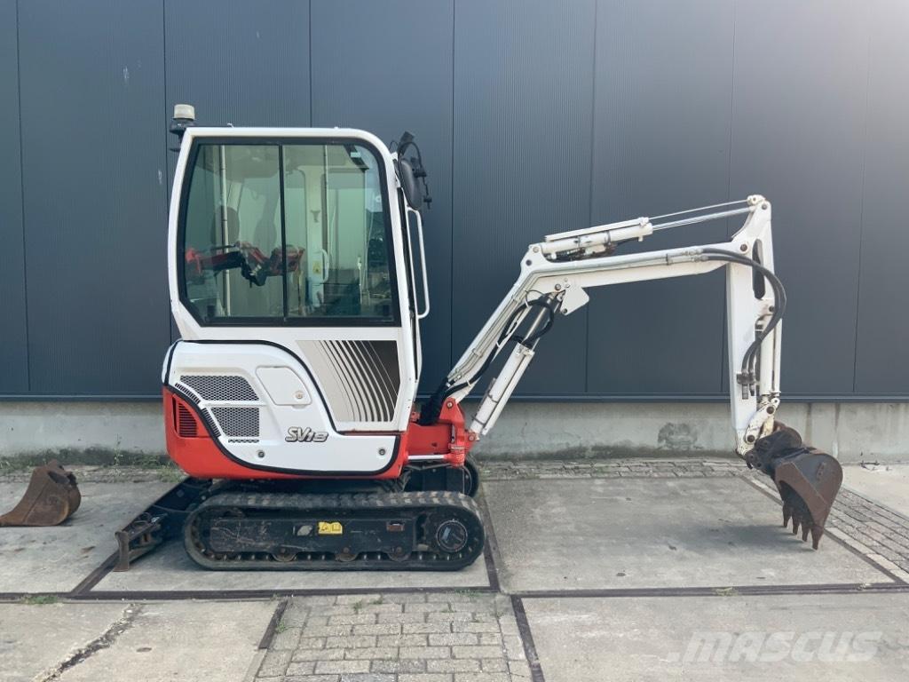 Yanmar SV 18 Minigravemaskiner