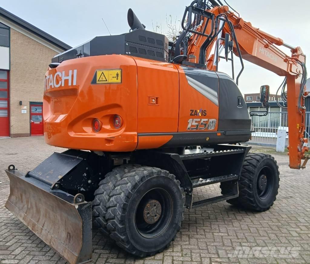 Hitachi ZX155W-7 Gravemaskiner på hjul