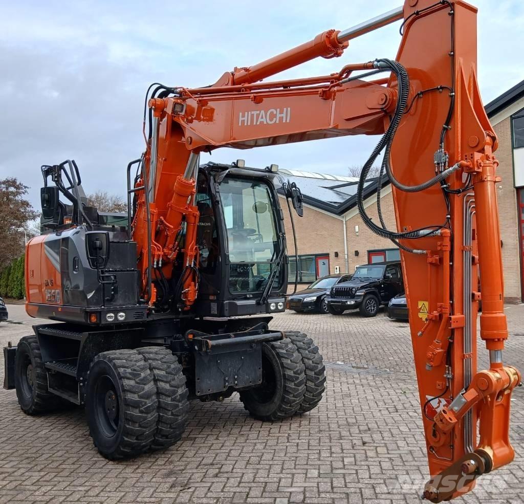Hitachi ZX155W-7 Gravemaskiner på hjul