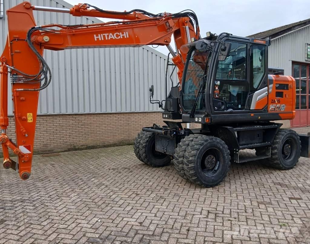 Hitachi ZX155W-7 Gravemaskiner på hjul