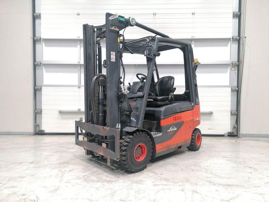 Linde E25-01 El gaffeltrucks
