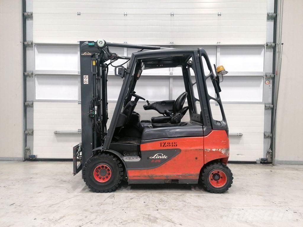 Linde E25-01 El gaffeltrucks