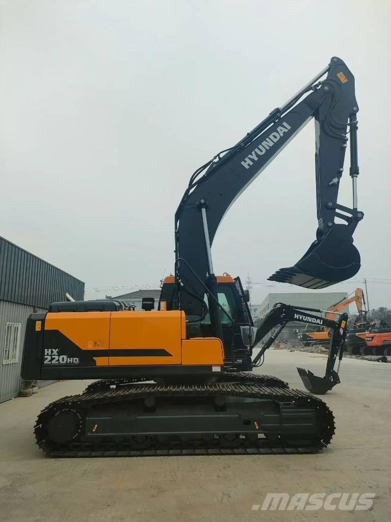Hyundai HX 220 Gravemaskiner på larvebånd
