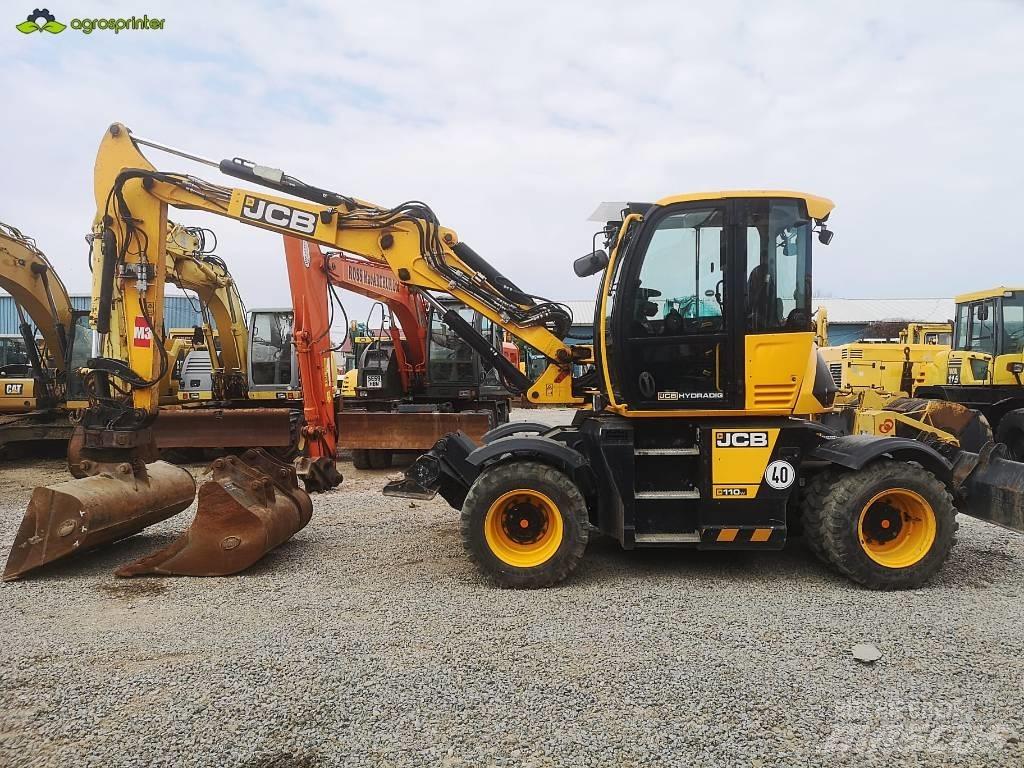 JCB Hydradig 110W Gravemaskiner på hjul
