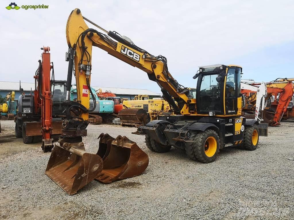 JCB Hydradig 110W Gravemaskiner på hjul