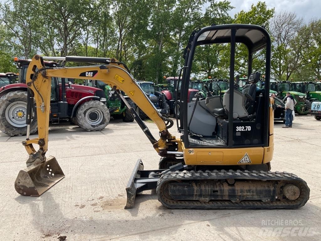 CAT 302.7 D CR Minigravemaskiner