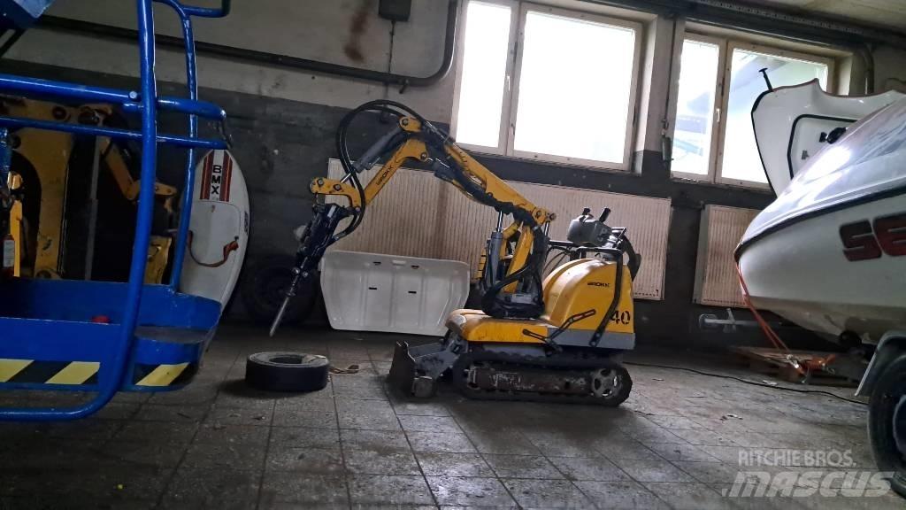 Brokk 40 Minigravemaskiner