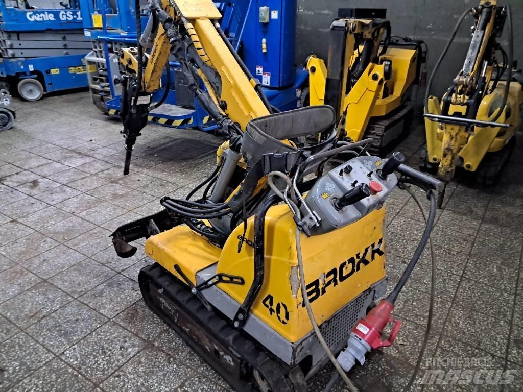 Brokk 40 Minigravemaskiner