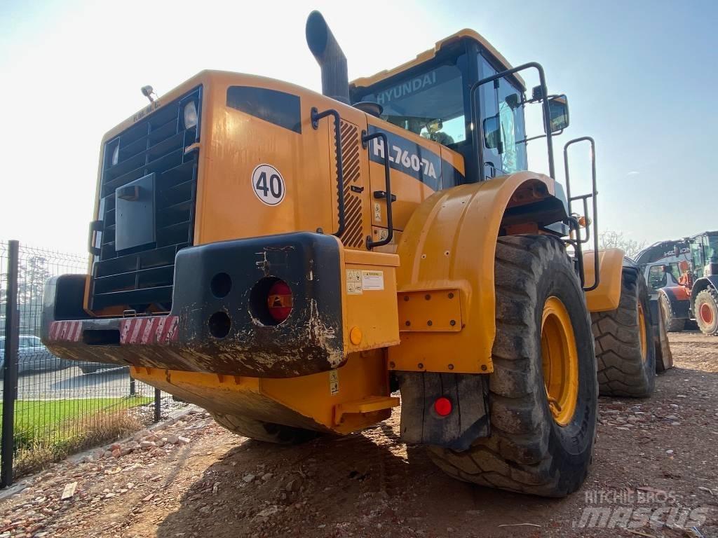 Hyundai HL 760-7 A Læssemaskiner på hjul