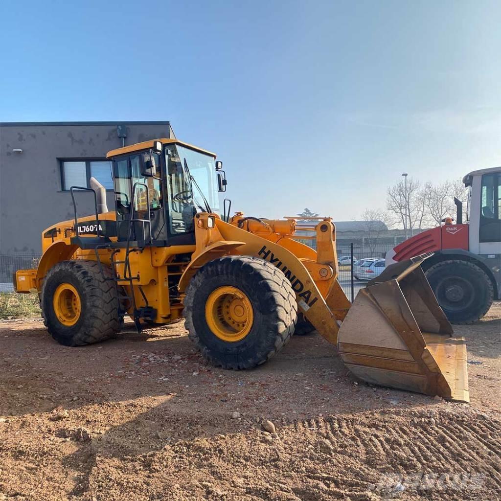 Hyundai HL760-7A Læssemaskiner på hjul
