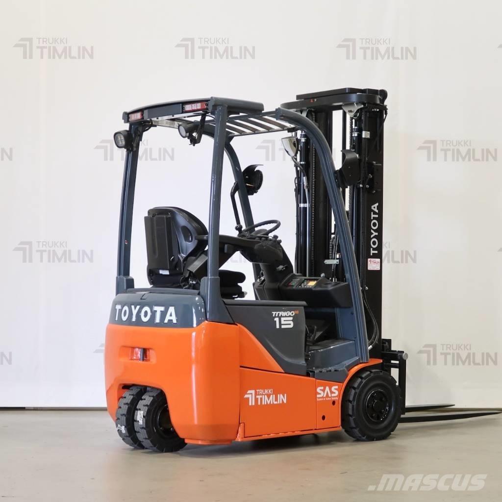 Toyota 8FBE15T El gaffeltrucks