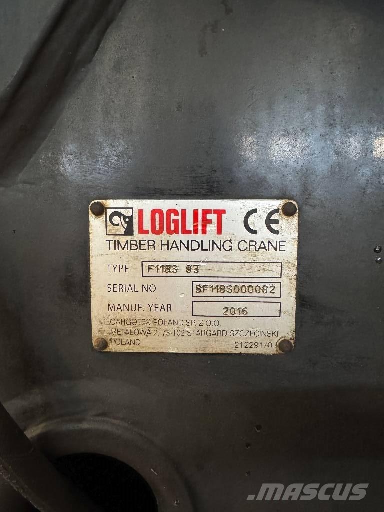 Loglift 118 S T Skovkraner