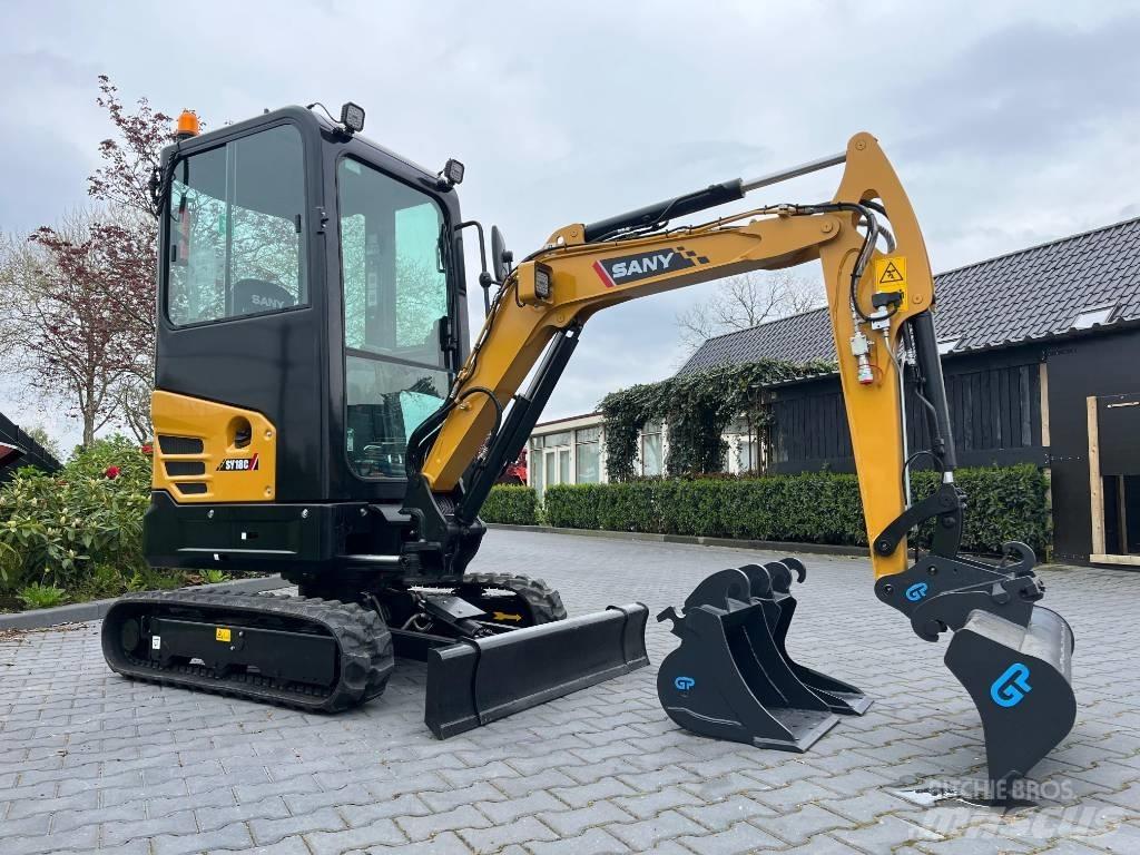 Sany SY 18 C Minigravemaskiner