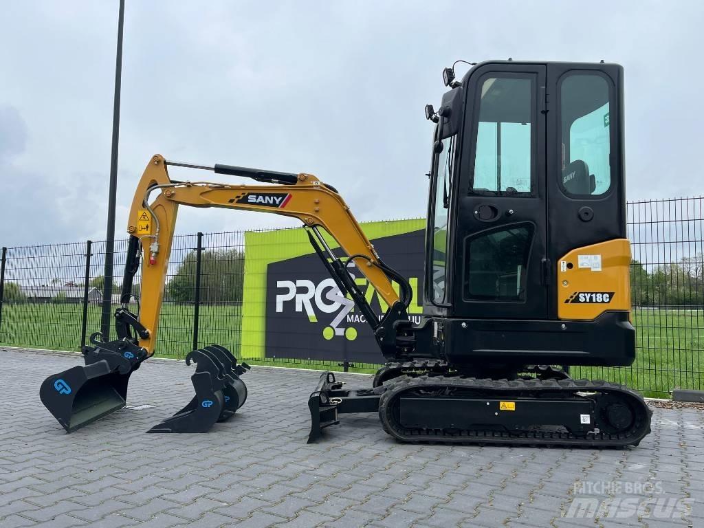 Sany SY 18 C Minigravemaskiner