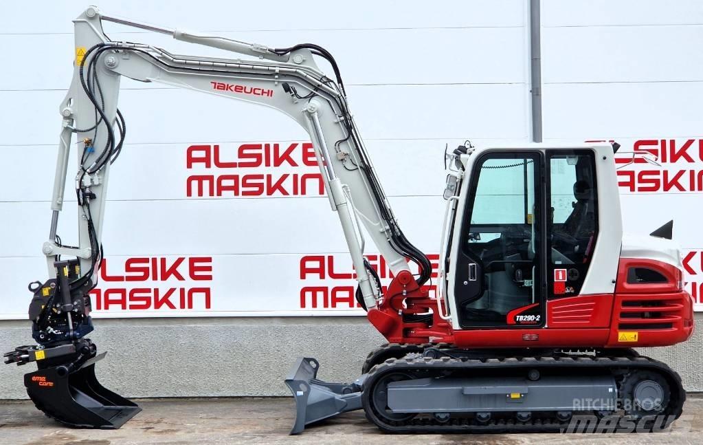 Takeuchi TB290-2 Midi-gravemaskiner 7t - 12t