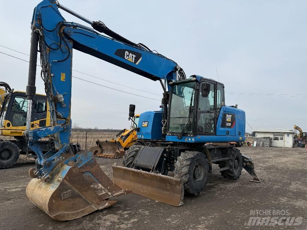 CAT M 318 F Gravemaskiner på hjul